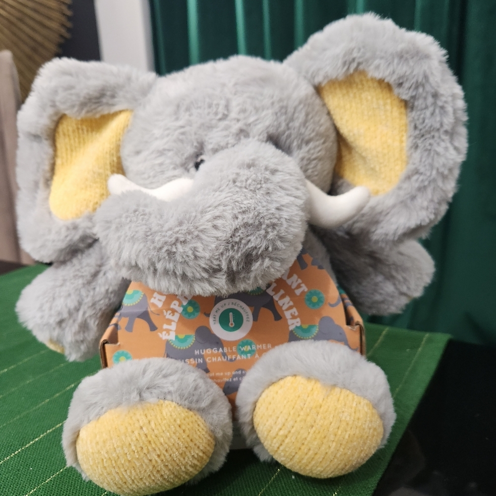 New In Box Warmable Elephant Rare